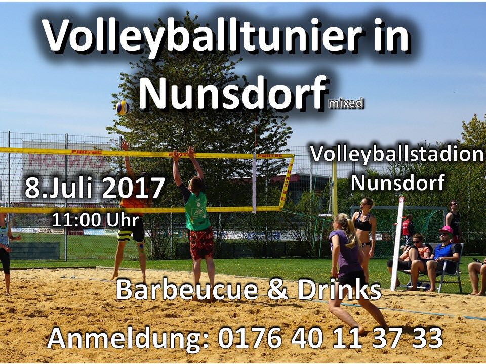 Beachvolleyball in Nunsdorf